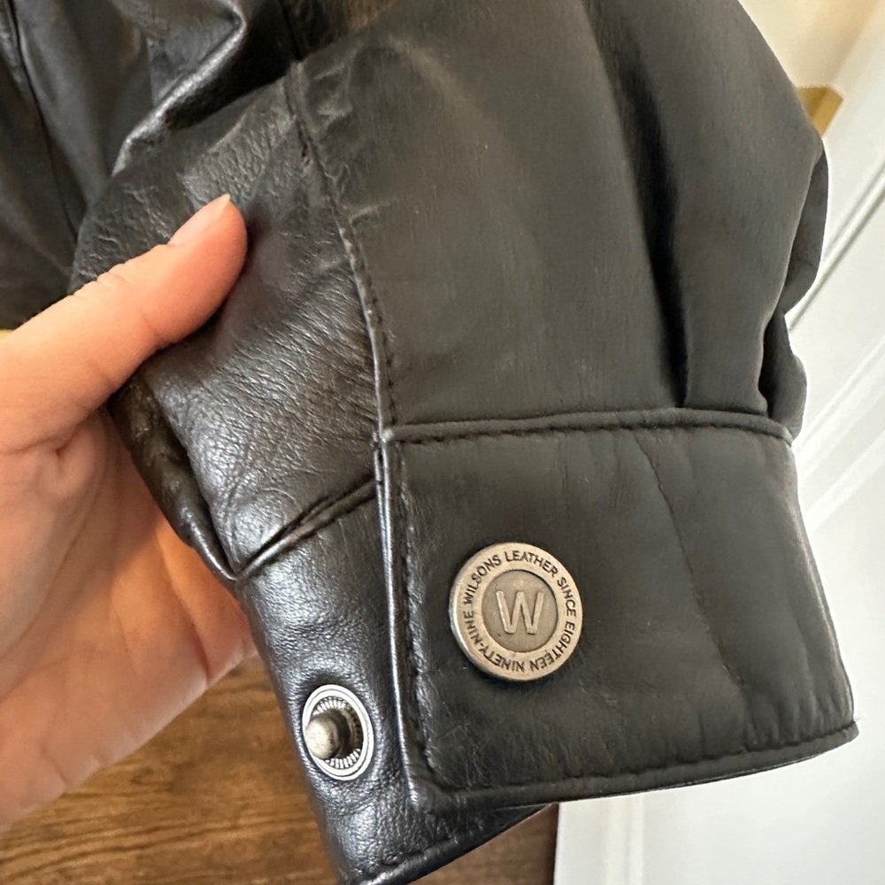 Wilsons Vintage Leather Jacket - Picture 5 of 12